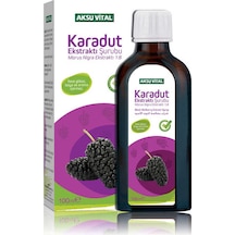 Aksu Vital Karadut Ekstraktlı Şurup 100 Ml