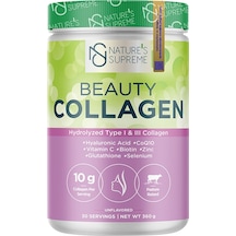 Natures Supreme Beauty Collagen Powder 360 Gr Aromasız