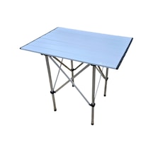 Katlanır Masa Kamp, Bahçe, Balkon, Karavan Ve Tekne İçin Gri