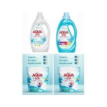 Aquabor Doğal Mineralli Sıvı Çamaşır Deterjanı Renkliler +beyazlar İçin +bulaşık Tableti 30kapsül.