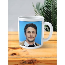 James Franco Baskılı Kupa Bardak Kişiye Özel Desen 1 Çok Renkli
