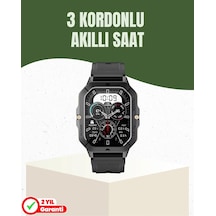 Mey İthalat Şık Ve Hafif Akıllı Saat Spor Ve Günlük Kullanım