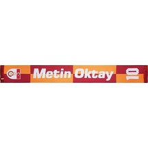 Galatasaray Metin Oktay Lisanslı Şal Atkı Sarı