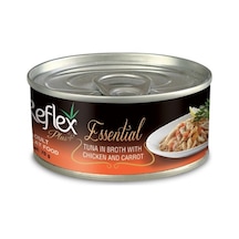 Reflex Plus Essential Ton Balıklı ve Havuçlu Konserve Yetişkin Kedi Maması 70 G