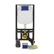 Creavit Gr5003 Duvar Önü Alçıpan Uygulamalı Set 3-6 Litre Basmalı