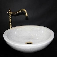 Muğla Kristal Beyaz Eğimli Lavabo