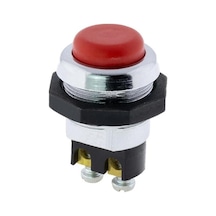 Powermaster Ic-180-1 Yaylı 22 Mm Metal 2 Pin Marş - Korna Butonu