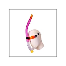 Pembe S15 Yetişkin Yüzücü Eğitim Şnorkel-rkl.024 Pembe