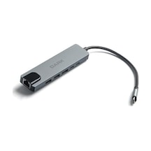 Dark 6&apos Sı 1 Arada Usb 3.2 Gen 1 Type-c To Ethernet/hdmı/usb 3.0 - Usb 2.0 / Usb-c Pd 100w Macbook Pro/air & Notebook/ultrabook İçin Port Çoklayıcı Hub Dk-ac-u31x47 Acı Kahverengi