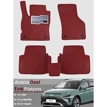 Hyundai Bayon 2021-2025 Uyumlu Eva Paspas Tam Set Araca Özel Tasarım, Su Geçirmez,kolay Montaj 572