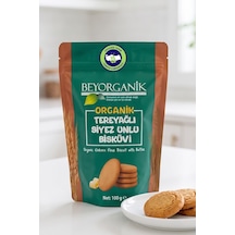 Organik Siyez Unlu Tereyağlı Bisküvi 100 Gr Atıştırmalık Bisküvi