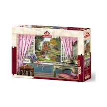 Art Puzzle Penceremdeki Şato 1500 Parça Puzzle