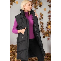 Z6743 Dewberry Bayan Yelek-düz Siyah Düz Siyah Z6743 Dewberry Bayan Yelek-düz Siyah Düz Siyah