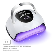 Uv Company Sun X9 220w Uv Led Tırnak Kurutucu Lamba Dijital Ekranlı, Otomatik Sensörlü, Profesyonel Jel Oje Kurutma Cihazı 0