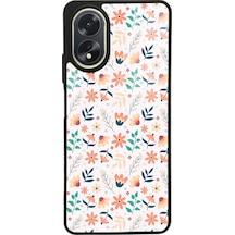 Oppo A38 Minik Sonbahar Tasarımlı Glossy Telefon Kılıfı Çok Renkli