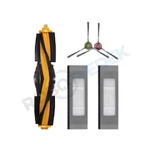 Ecovacs Ozmo T9/t9 Plus Uyumlu  Seti Ana Fırça,hepa Filtre,yan Fırça-5 Parça