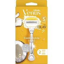 Gillette Venus Comfortglide Olay Kadın Tıraş Makinesi + 2 Yedek Başlık