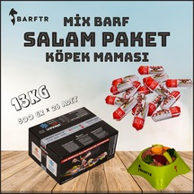 Barftr Mix Barf 13 KG Salam Köpek Maması 26 x 500 G