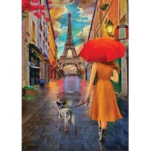 Nova 1000 Parça Paris Sokaklarında Gezinti Puzzle