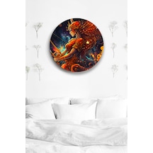 Yay Burcu Astroloji Duvar Tablosu, Burç Sembol Şık Ahşap Mdf Tablo, Ev, Ofis, Duvar Dekorasyonu