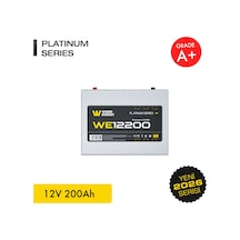 Werer Energy 12V 200Ah LiFePO4 Platinum Series Bluetooth'lu Lityum Demir Fosfat Akü