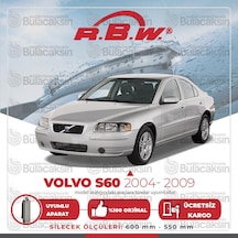 Volvo S60 Muz Silecek Takımı (2004-2009) RBW Volvo S60 Muz Silecek Takımı (2004-2009) RBW