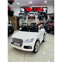 Audi Öykü Bebek Dünyası 12v Akülü Jeep 0-6 Yaş Beyaz