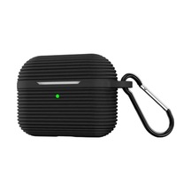 Apple Airpods Pro 3 3.nesil Raven Silikon Kılıf - Siyah