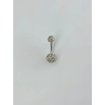 Disko Topu Göbek Piercing Çok Renkli 71243284