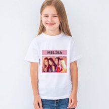 Isme Özel Blackpink Baskılı Unisex Çocuk Tişört T-Shirt Mr-02