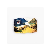 Sırbistan Perucac Gölü Temalı Fresco Magnet