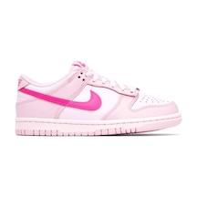 Nike Dunk Low Triple Pink Spor Ayakkabı Çok Renkli