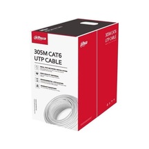 Dahua Cat6 Utp 24awg Beyaz 305m Saf Bakır Kablo Halojen Free Dh-pfm923ı-6un-c