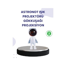 Dekoratif Gün Batımı Işığı Astronot Figürlü - Korbx4548-5628 Renkli