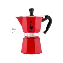 Bialetti Moka Pot Express 1 Cup Kırmızı