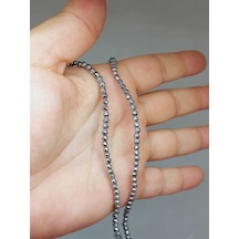 Hematit Taşı Faset Kesim 3mm Dizi 52430 Çok REnkli
