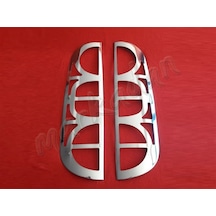Markadan Fiat Doblo Krom Stop Çerçevesi 2006-2012 2 Parça Paslanm