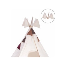 Kiddy's Teepee Tekli Tepe Bayrak - Krem