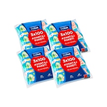 Deep Fresh Islak Mendil 3x100'lü x 4 Adet 1200 Yaprak 4'lü Set