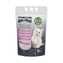 Kedi Kumu Bentonit Bebek Pudrası Kokulu 5 Lt