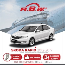 RBW Skoda Rapid 2012 - 2017 Ön Muz Silecek Takım