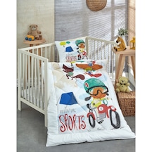 Komfort Home V23 %100 Pamuklu Silikon Elyaf Bebek Yorgan Seti
