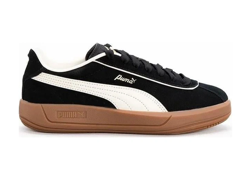 Puma 400718 02 Club Klassika Sd Siyah-beyaz Kadın Spor Ayakkabı Siyah