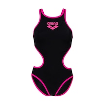 Arena One Bıglogo Kadın Yüzücü Mayosu 001198591 Pembe - Siyah