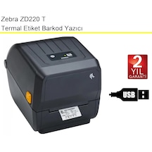 Zebra Zd 220t Termal Ve Ribonlu Etiket Barkod Yazıcı