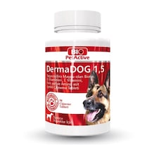 Bio Pet Active Dermadog Sarımsaklı Maya Çiğneme Tableti 50 Adet