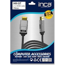 Inca 3metre Ihm-3t Hdmı Kablo 2.1v 8k-213589