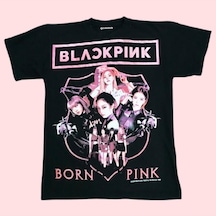 Flood Of Style Siyah K-pop Black Pink - Born Pink T-shirt Et1940