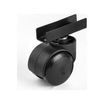 Gürçayhırdavat Mobilya Tekeri Döner Plastik H51Mm Geçme 18Mm