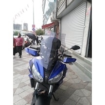 2016-19 Yamaha Mt07 Tracer Uzun Ön Cam Açık Füme Zeus 4mm 54cm Mt 07